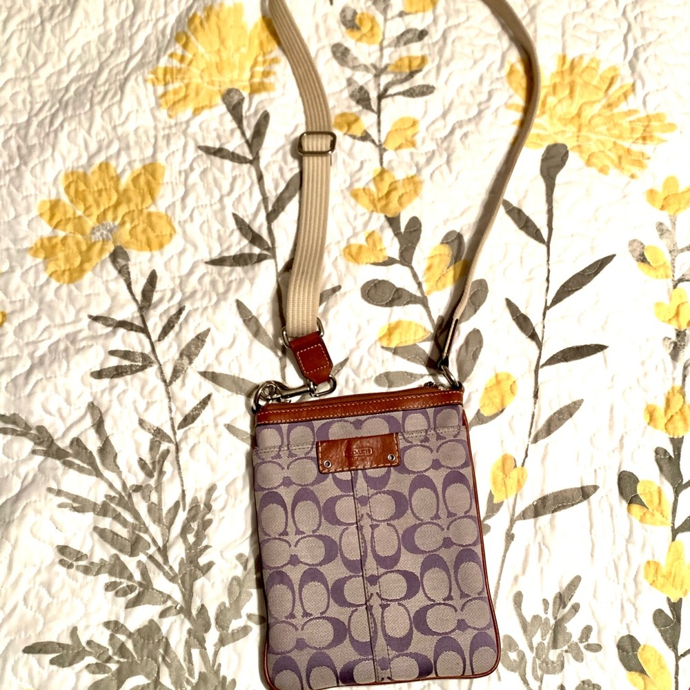 Authentic Coach crossbody purse